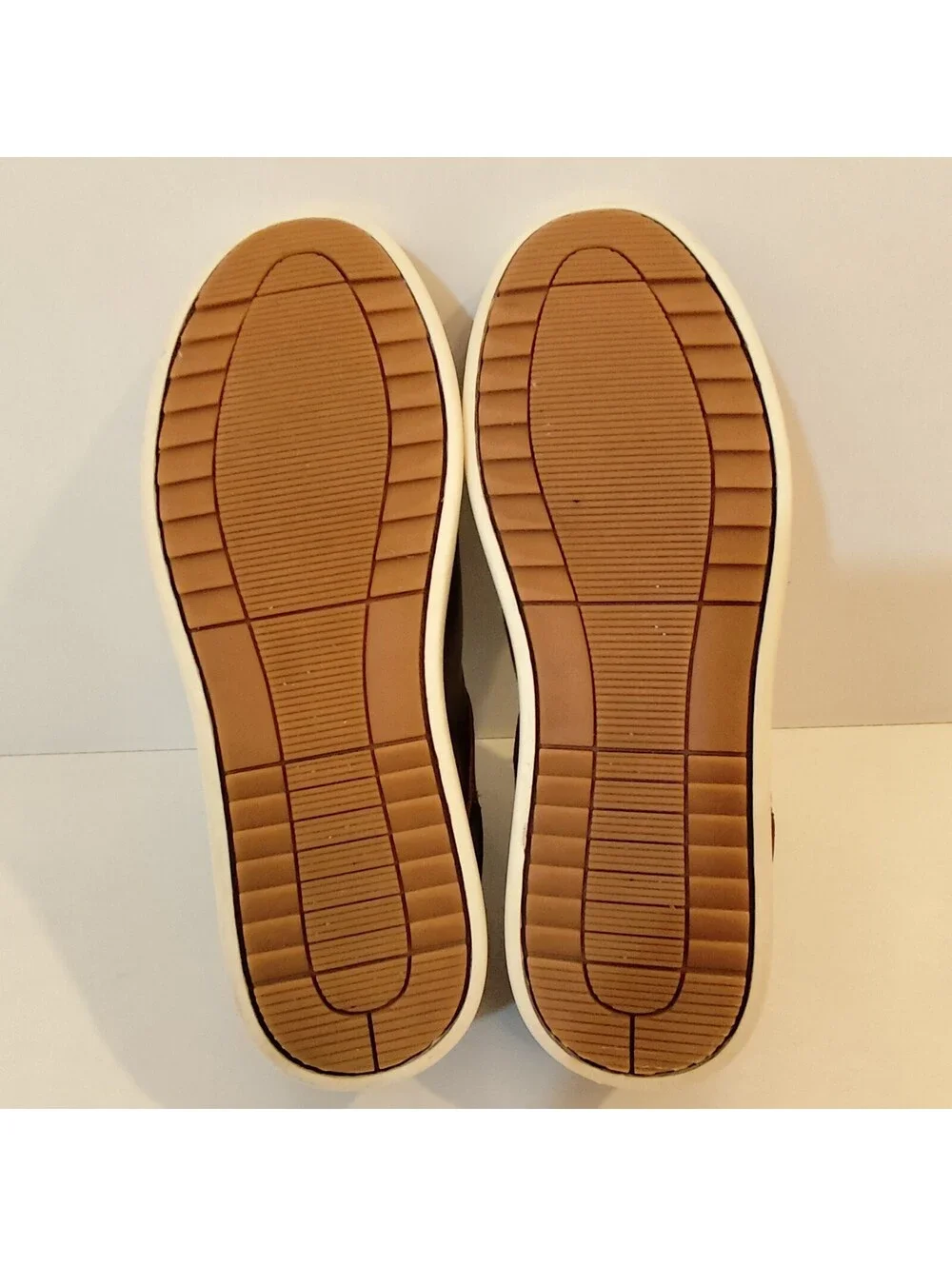 Bruno Marc Casual Dress Sneakers Men's Lace Up Shoes Brown Size 9
